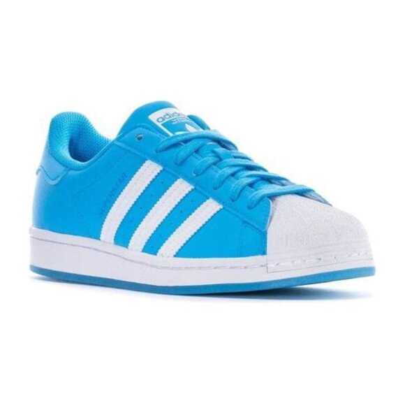 adidas Other - ADIDAS SUPERSTAR SHELL TOE SKY BABY BLUE SNEAKERS MENS size 8 1/2 NEW W/O BOX